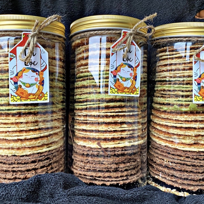 Stroopwafels bánh quế nướng truyền thống Hà Lan ( BÁNH MỀM )  🇳🇱 homemade 600g - Nhà Nine