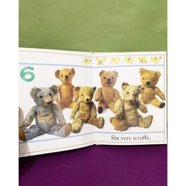 Teddy bear counting vintage dễ thương