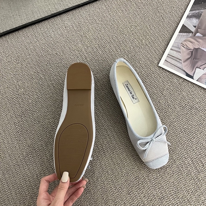 Giày búp bê nơ dây