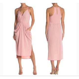 Đầm thun dây yếm xk BCBG