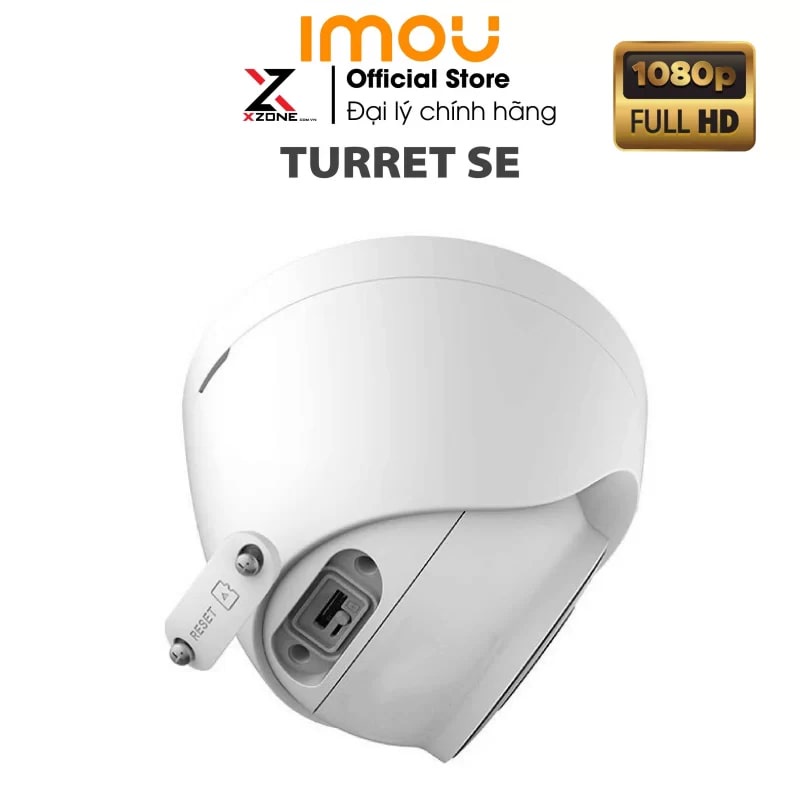 Camera Wifi Imou Turret SE 2MP/4MP Phát Hiện Con Người,Hồng Ngoại Ban Đêm, Phù Hợp Trần Thạch Cao - Hàng Chính Hãng.