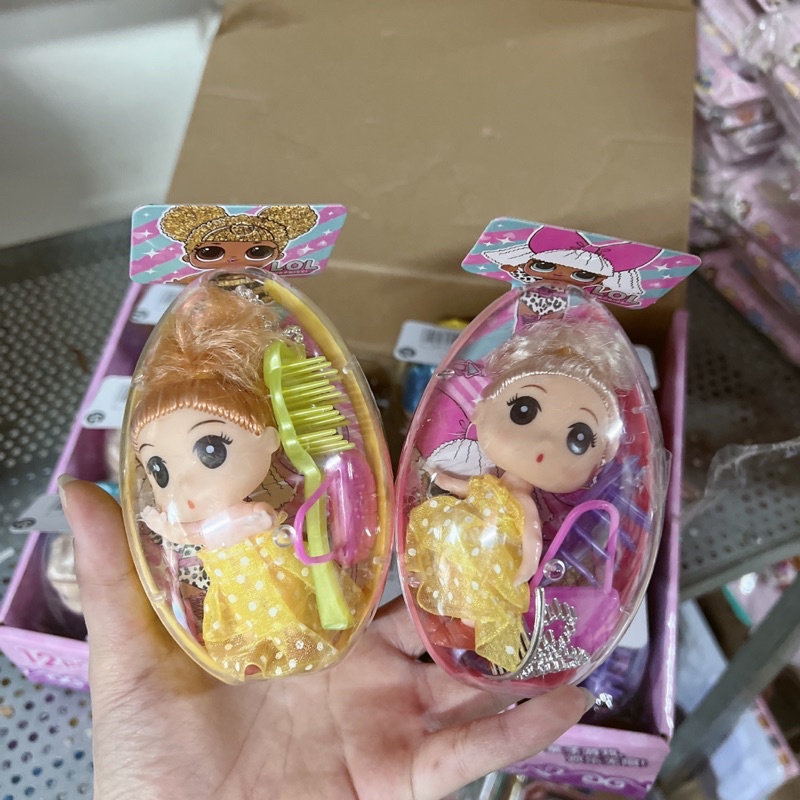 Sỉ hộp 12 quả trứng búp bê đầu to đáng yêu