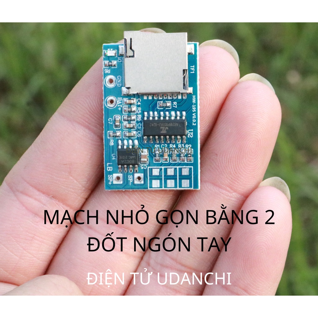 Module khuếch đại và giải mã âm thanh MP3 thẻ TF 2W GPD2846A chất lượng cao