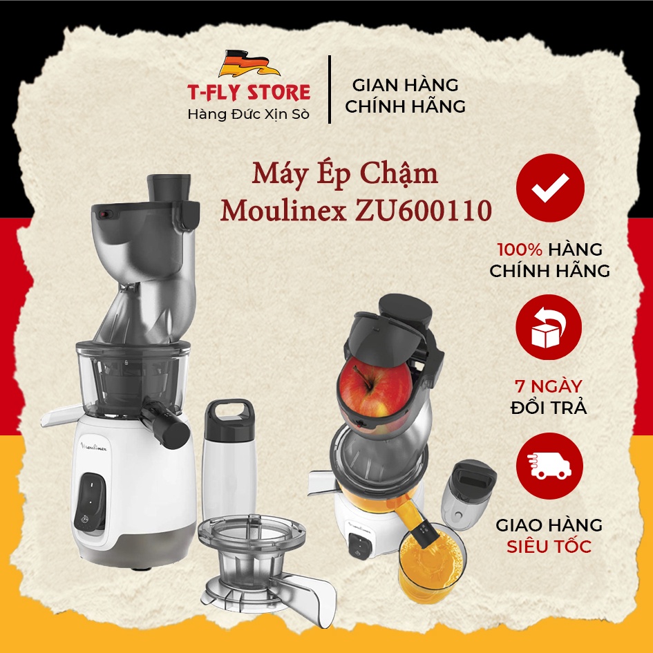 Máy Ép Chậm Moulinex ZU600110 - Hàng Đức Chính Hãng