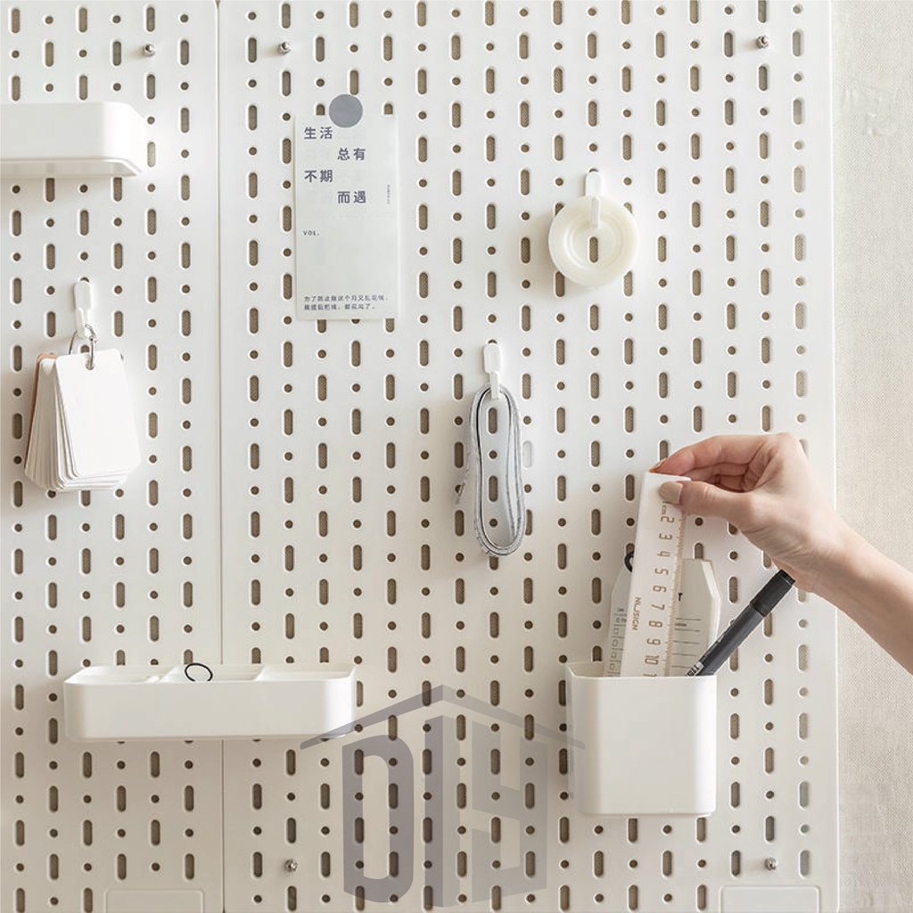 Pegboard để bàn Combo để đồ decor bàn học phòng bếp nhà tắm DIY Home