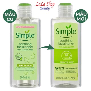 Nước Hoa Hồng Simple Kind To Skin Soothing Facial Toner