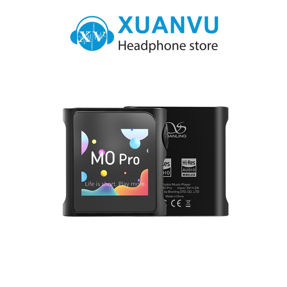 Máy nghe nhạc Shanling M0 Pro, Chip DAC kép ES9219C, Bluetooth 5.1 cùng codec LDAC, Thời gian sử dụng lên đến 14,5 giờ