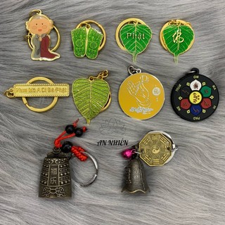 Móc Khóa Phật Giáo Bình An/May Mắn.