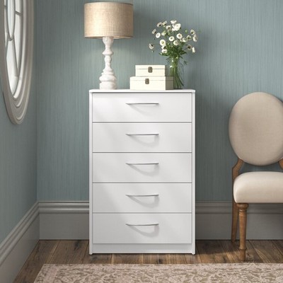 TICK, Tủ lưu trữ đồ dùng hiện đại 5 ngăn DRA_130, 68x40x105cm, tủ gỗ Scandi Home