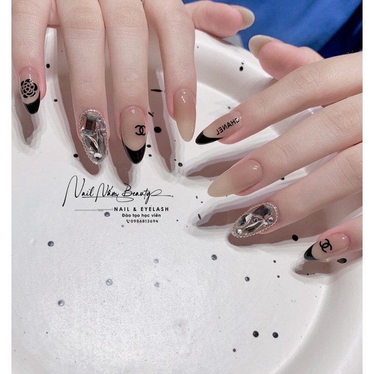 [ Móng Giả Thiết Kế ] nail box kèm keo dũa