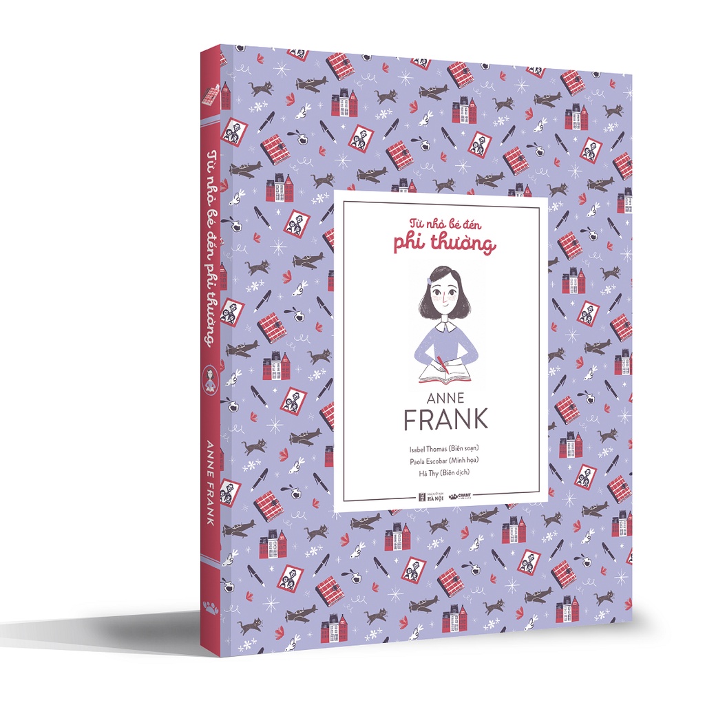 Sách - Từ nhỏ bé đến phi thường: Anne Frank- Danh nhân thế giới - dành cho trẻ từ 7 tuổi