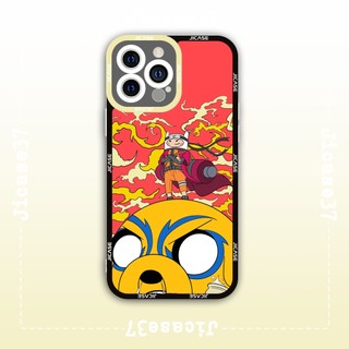 Ốp lưng iphone và samsung xiaomi oppo cạnh vuông Jicase Finn Jake Adventure Time Cartoon 