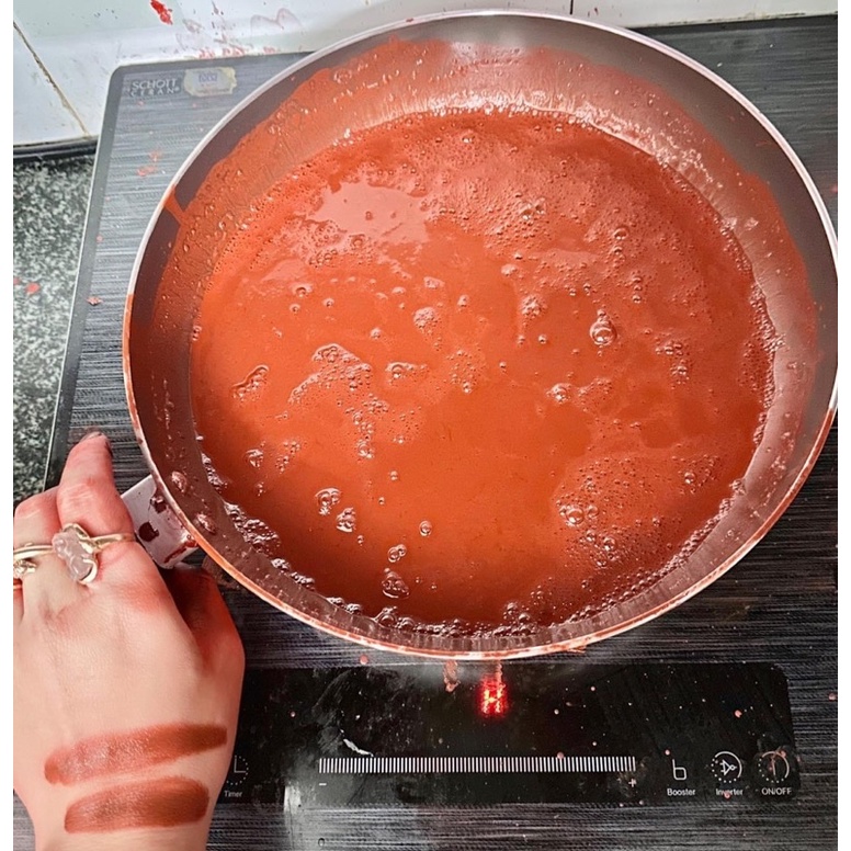 Son handmade Thiên Mộc Trang 100% thiên nhiên an toàn tặng kèm cọ