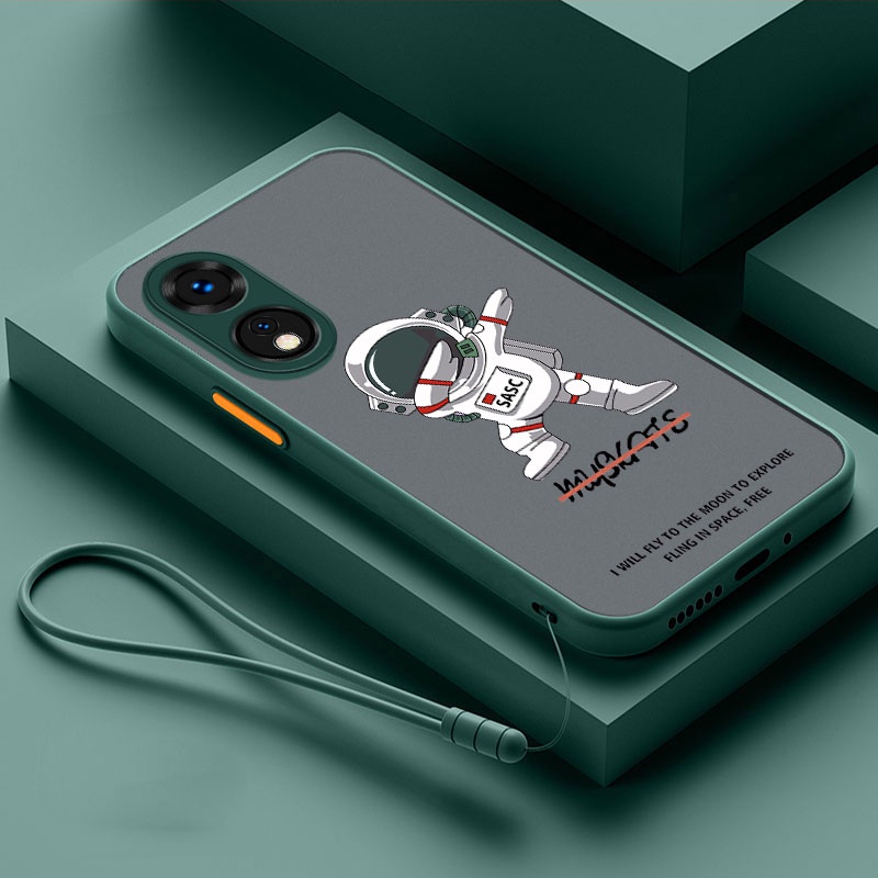 Ốp Điện Thoại Trong Suốt Hình NASA Cho OPPO Reno 8T 8Z 8 Pro 5G reno8T 5G
