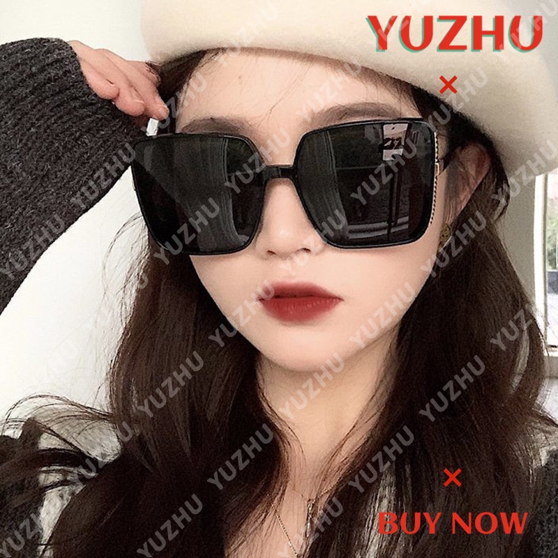 Kính Mát Gọng Vuông Oversize Nhiều Màu Thời Trang Hàn Quốc Cho Nữ