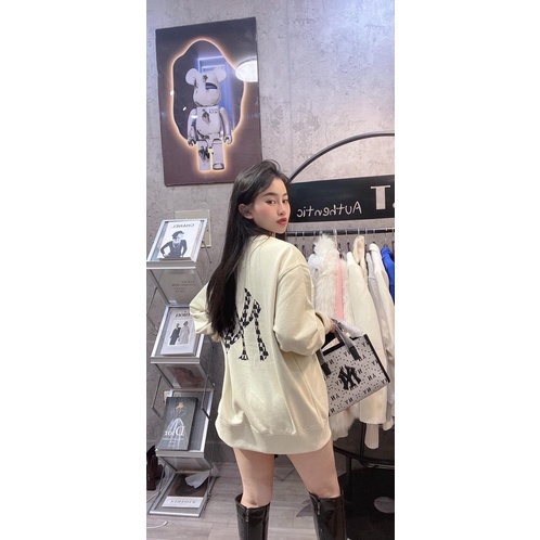 Áo sweater MLB logo mono ss23