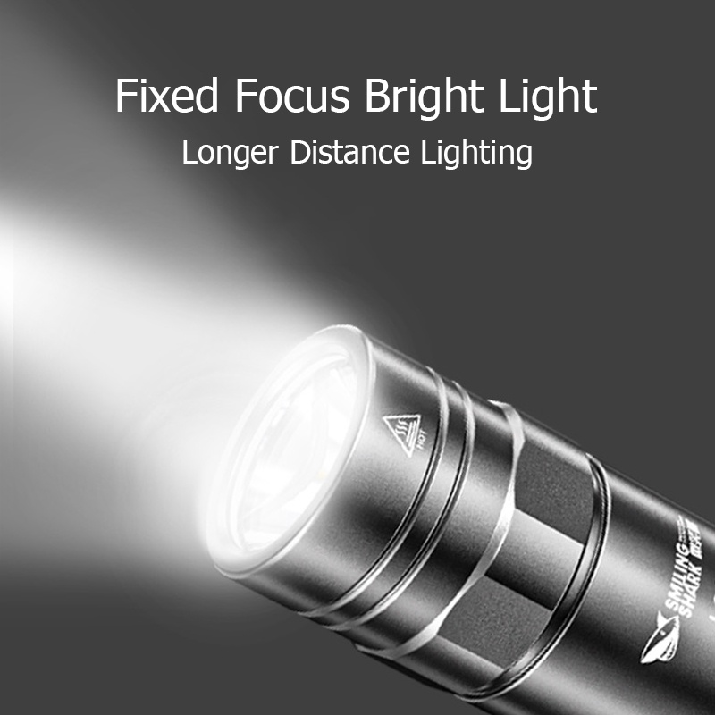 SmilingShark L21 Đèn Pin Siêu Sáng 1500Lumen 5 Chế Độ Sáng Tiện Dụng