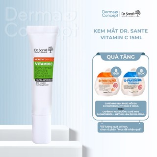 Kem mắt Dr. Sante Vitamin C làm mờ thâm và nếp nhăn quanh mắt - 15ml [NHẬP KHẨU CHÍNH HÃNG 100%]