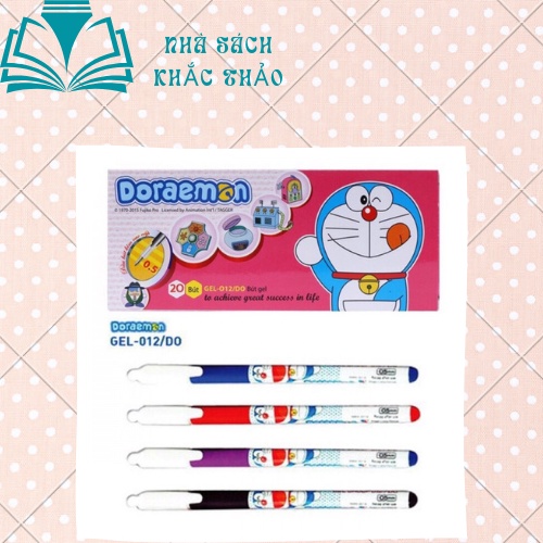 Bút gel nước Thiên Long Gel-012/DO I Ruột thay thế GR-04 / Bút Gel012 Doremon thay ruột GR04