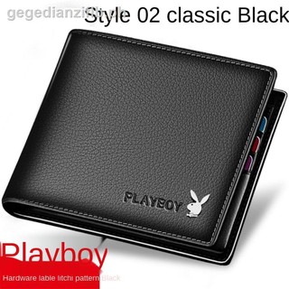 Ví Da playboy ZCY2 Dáng Ngắn Đựng Bằng Lái Xe Trẻ Trung Cho Nam