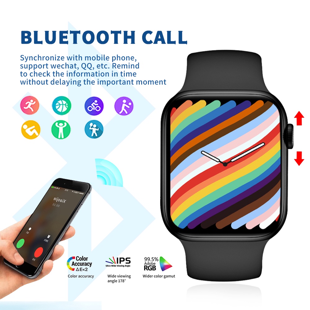 Đồng Hồ Thông Minh T900 Pro Max Màn Hình Lớn Kết Nối Bluetooth