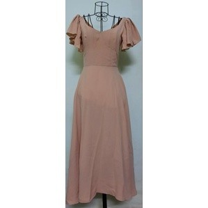 Đầm maxi tay cánh tiên Monoco S