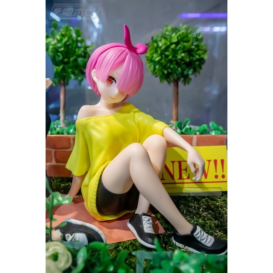 Mô hình Re:Zero Ram - Relax Time - Training Style Ver - hàng chính hãng Nhật Bản