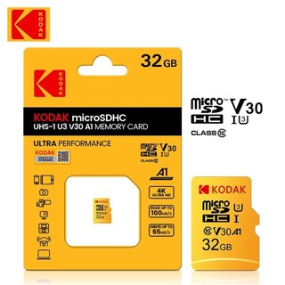 Thẻ nhớ Kodak 32GB Class 10 U3 chuyên dụng cho camera