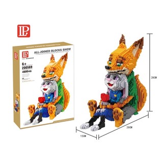 Lego láp ráp Zootopia