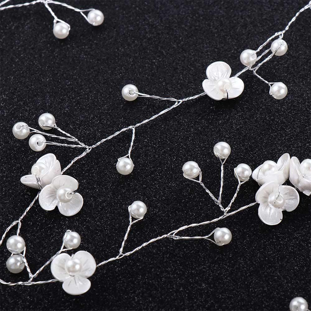 Băng Đô Hoa MXGOODS Thanh Lịch|Băng Đô Cài Tóc Đính Hoa Màu Sắc Ngọt Ngào