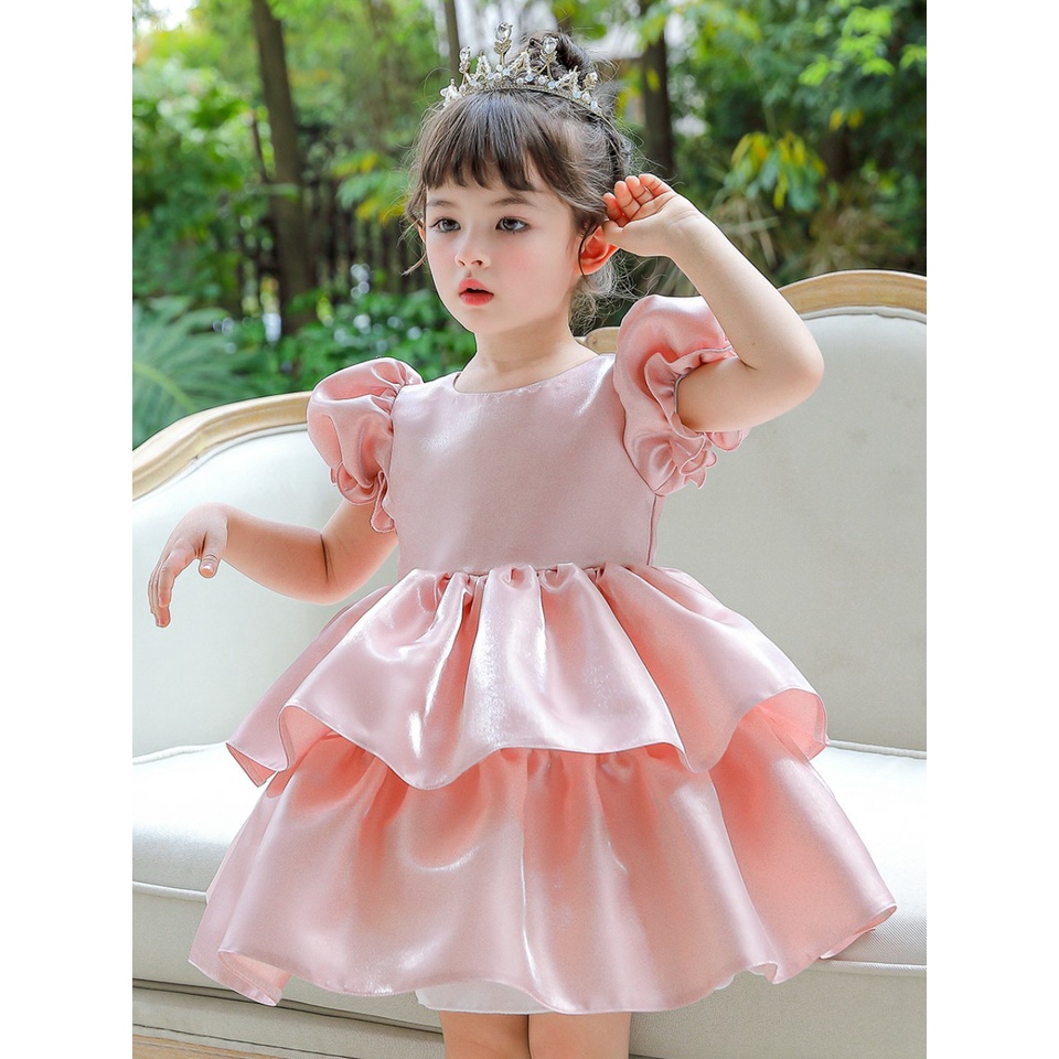 Váy cho bé gái, váy đầm công chúa cho bé gái cao cấp size đại từ 10-28kg