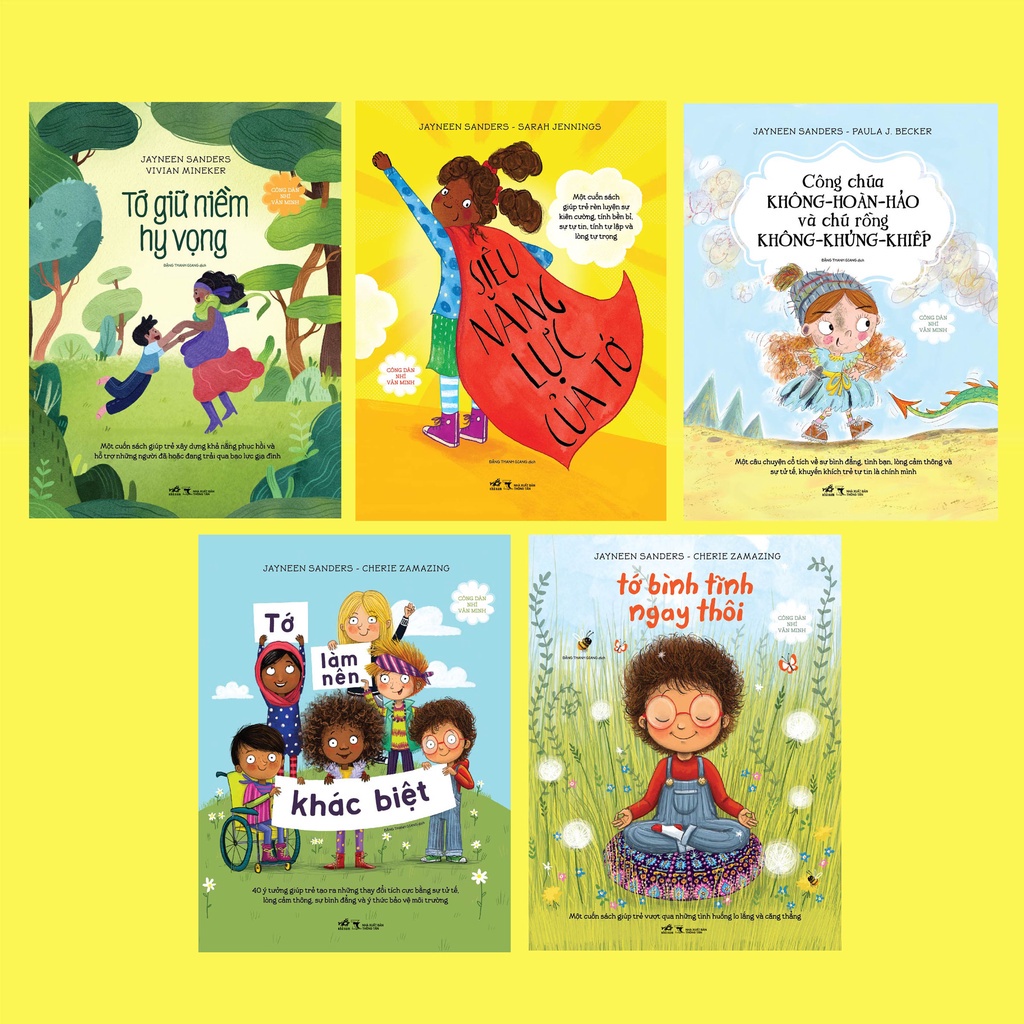 Sách  Nhã Nam- Bộ Công Dân Nhí Văn Minh (Trọn Bộ 05 Cuốn)