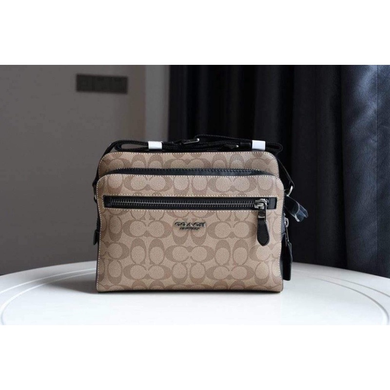 Cặp nam Coach West Camera Bag công sở