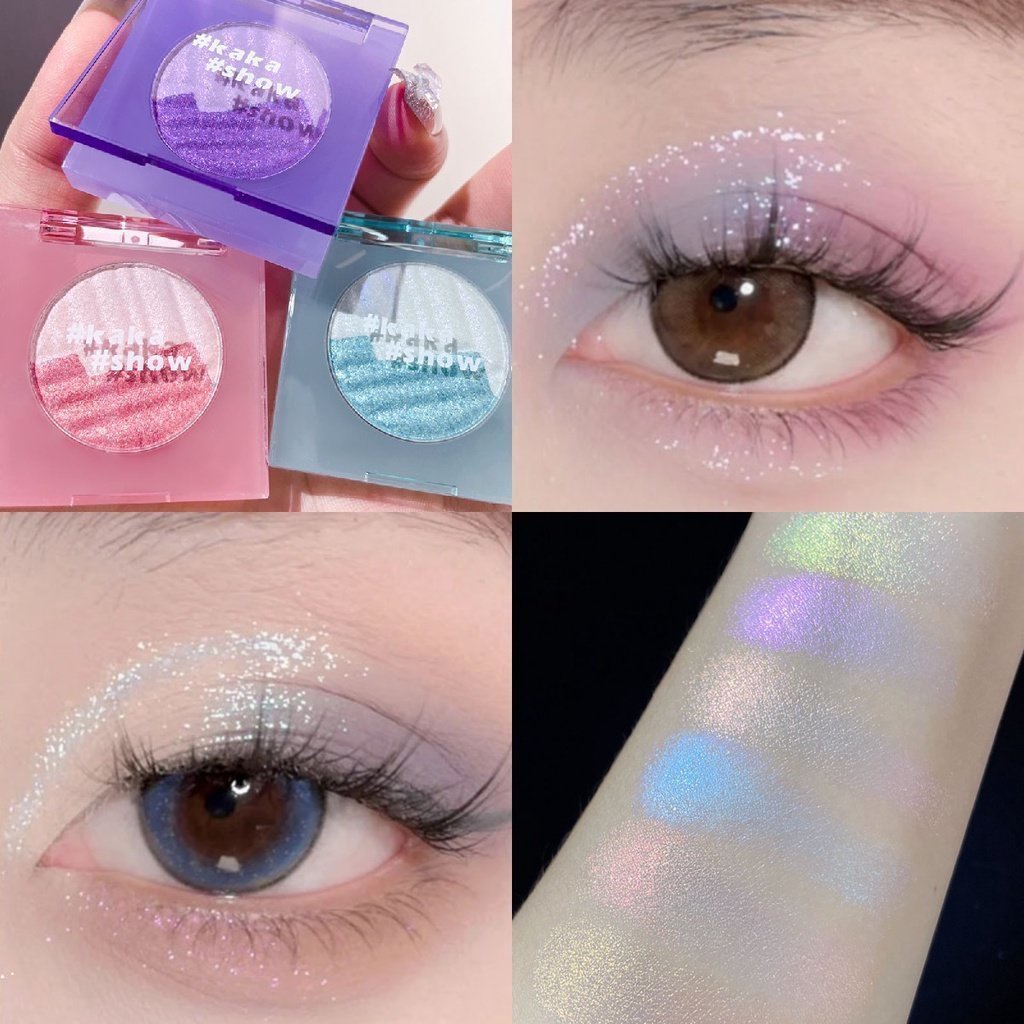 Phấn Bắt Sáng KAKASHOW Kết Cấu Mềm Mịn Tự Nhiên Lâu Trôi 3 Màu Tùy Chọn