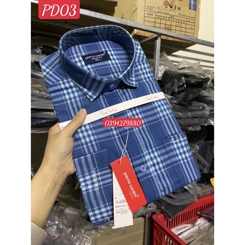 Áo sơ mi nam dài tay dáng ôm chống nhăn tốt nhất pierre cardin, sơ mi trắng, trơn, kẻ caro cao cấp mã mới nhất 2023