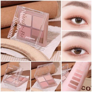 Phấn mắt 4 ô Peripera Ink Pocket Shadow Palette