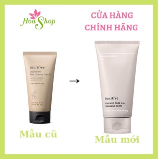 Sữa Rửa Mặt Kiểm Soát Nhờn Innisfree Volcanic Pore Cleansing Foam 2022