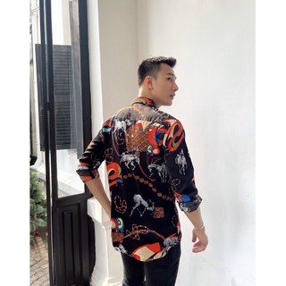 Áo sơ mi nam vải lụa cao cấp S78