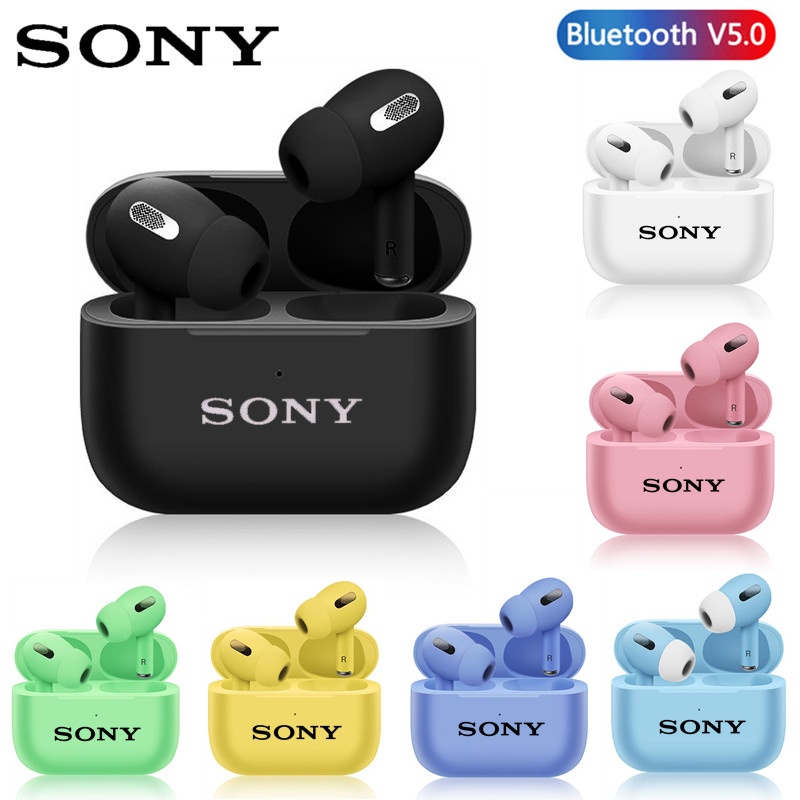 Tai Nghe Nhét Tai Bluetooth 5.0 Không Dây Chống Nước Có Micro Cho SONY Pro3