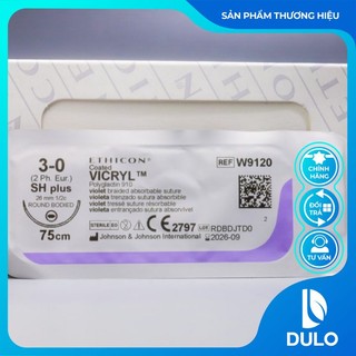 Chỉ phẫu thuật Vicryl 3/0 ( Combo 6 sợi)