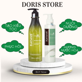 KEM XẢ KHÔ DƯỠNG TÓC TẠO SÓNG XOĂN - GEL KARSEELL TẠO KIỂU TÓC UỐN XOĂN GIỮ NẾP TÓC HÀNG CHÍNH HÃNG