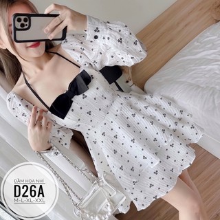BIGSIZE Đầm hoa nhí D26A