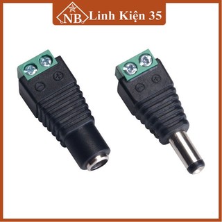 Jack đực nối nguồn DC kích thước 5.5*2.1mm
