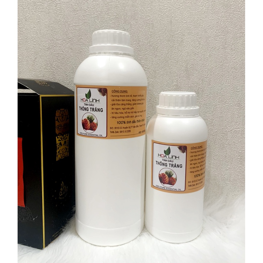Tinh Dầu Thông Trắng nguyên chất 100%: Pine Essential Oil -NGÂN HOA LINH