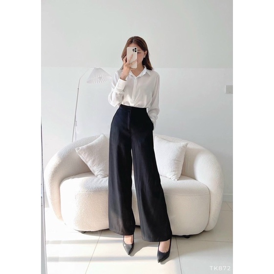 LIKEHER - QUẦN SUÔNG 3 MÀU SIÊU HACK DÁNG