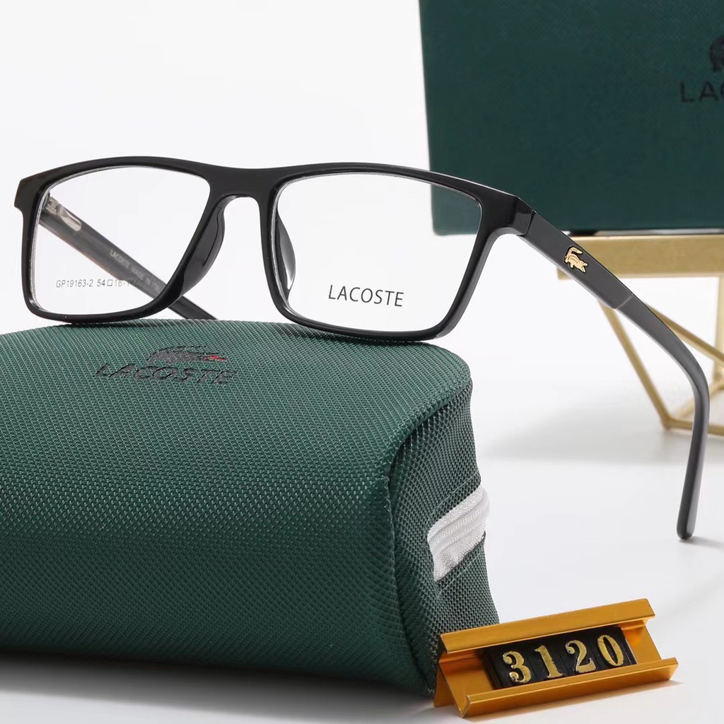 Mắt Kính Lacoste 3120 Thiết Kế Gọng Phẳng Cao Cấp Thời Trang Mới Năm 2023 Cho Nam / Nữ