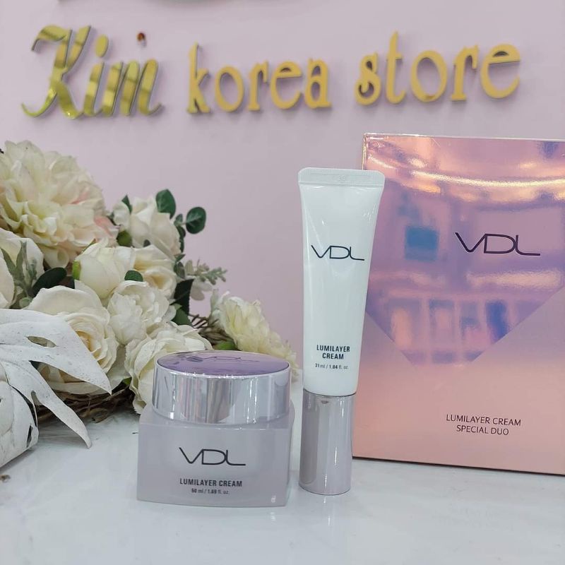 Kem dưỡng trắng mịn siêu đẹp nâng tone tự nhiên VDL lumilayer cream