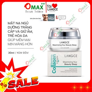 DƯỠNG TRẮNG, CẤP VÀ KHÓA ẨM 7 NGÀY COLLAGEN SKIN WHITE LANGCE dành cho Nam