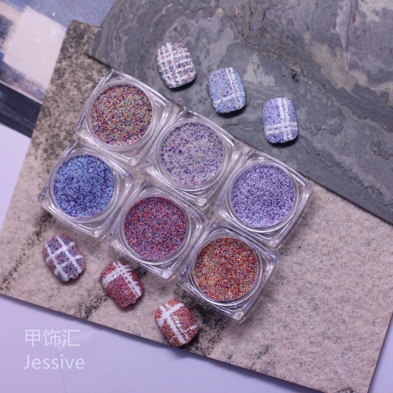 Set nhũ cát dạ 6 màu