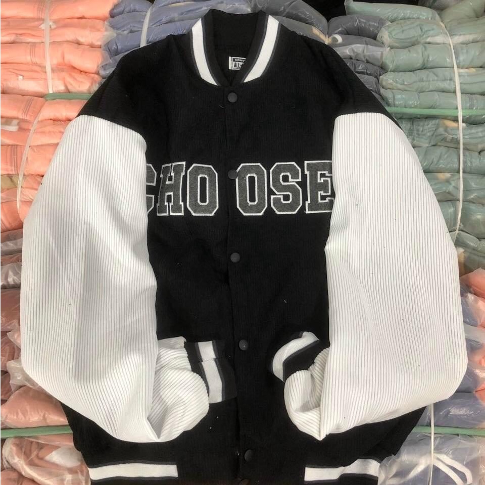 Áo hoodie nam nữ Choose chubbyshopn,Áo khoác sweater nỉ dáng rộng chất đẹp